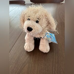 Plush Webkinz Tan Golden Retriever Dog